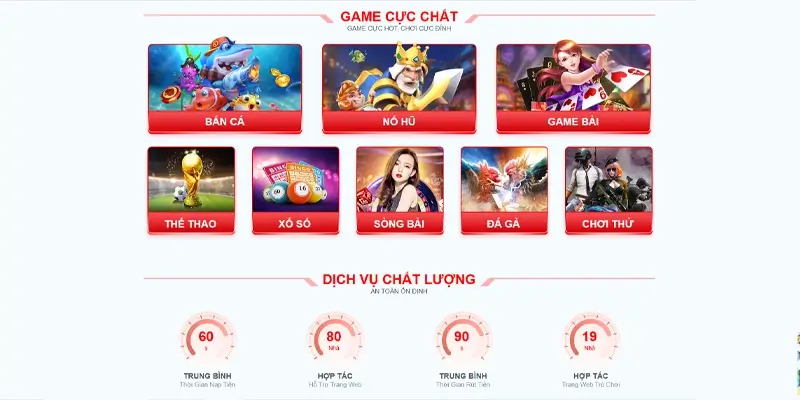 Hệ sinh thái KING33 với casino, thể thao, bắn cá