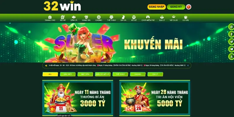 Khám phá 32WIN – thương hiệu giải trí trực tuyến