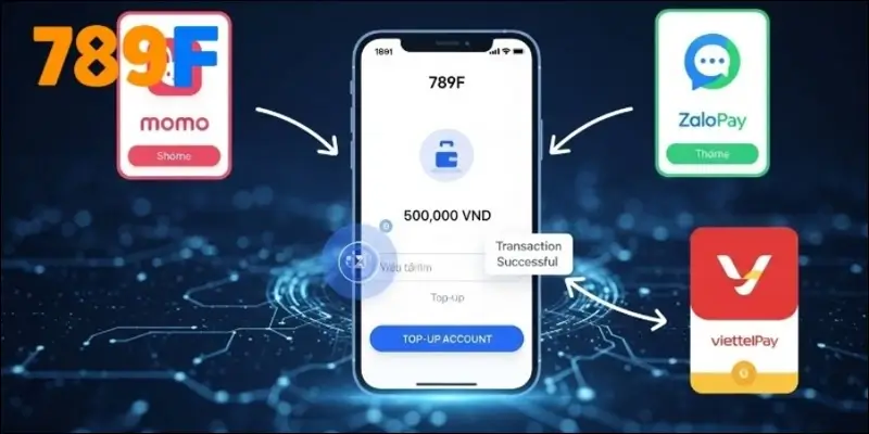 Cách nạp tiền 789F bằng ZaloPay