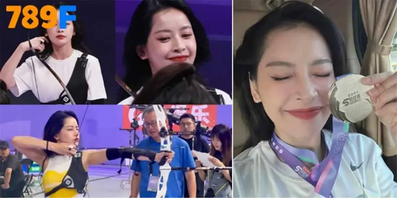 Khoảnh khắc Chi Pu thi bắn cung giành HCB tại Đại hội toàn sao Khoảnh khắc Chi Pu thi bắn cung giành HCB tại Đại hội toàn sao