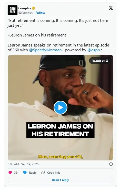 Thomas Tuchel loại sao tuyển Anh: Cơn địa chấn thật sự 1 LeBron James hé lộ dấu hiệu chia tay NBA